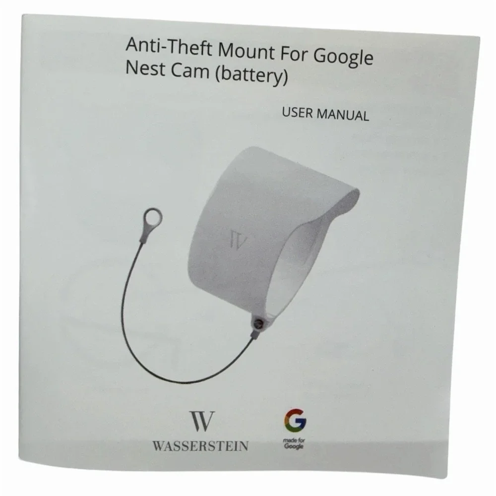 Anti-Theft Mount for‎ Google Nest Cam Outdoor or Indoor, Battery-Made for Google